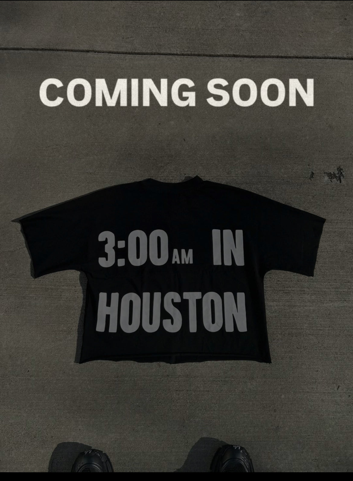 ‘3am in HOUSTON’ Box Tee